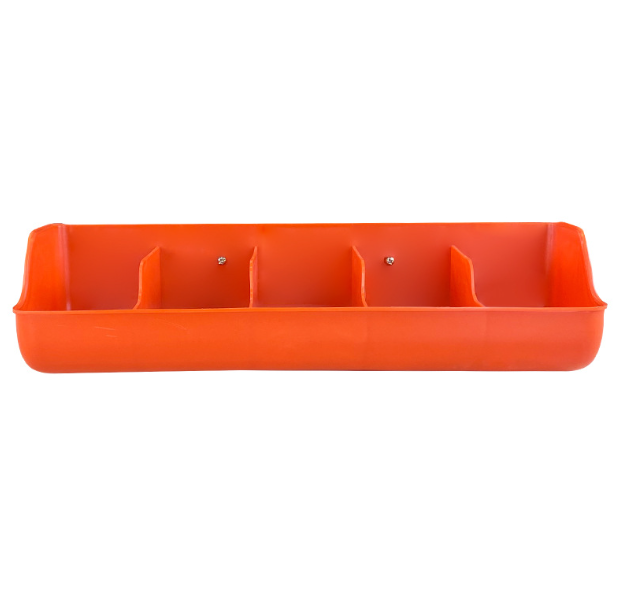 Plastic Piglet Feed Trough for Farrowing Pen Nursery Feed Trough for Piglet Feeding