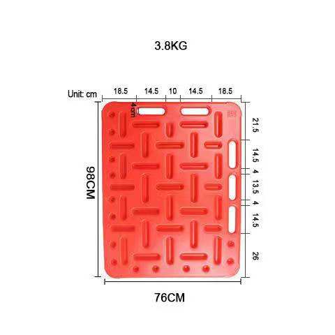 Red Thickened Plastic Blocking Board Baffle Pig Sorting Plate Essential