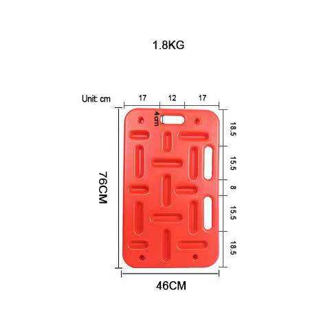 Red Thickened Plastic Blocking Board Baffle Pig Sorting Plate Essential