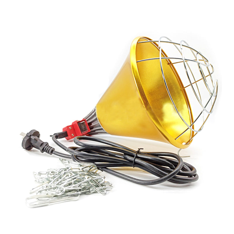 Poultry Insulation Aluminum Heating Lamp Cover Shell for Pig Farms and Retail Industries