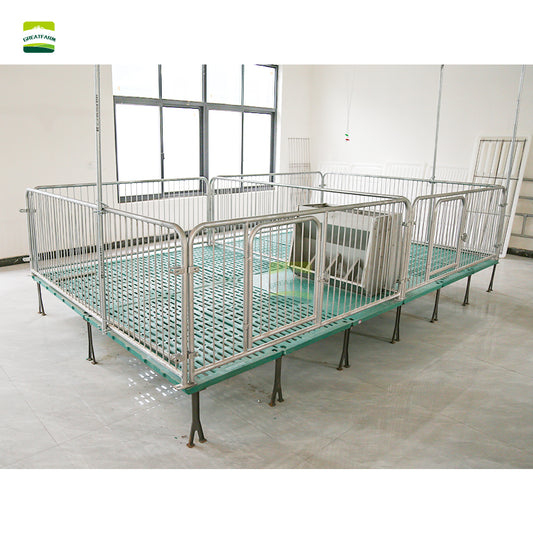 Galvanized Stainless Steel Piglet Nursery Pen for Pig Farm